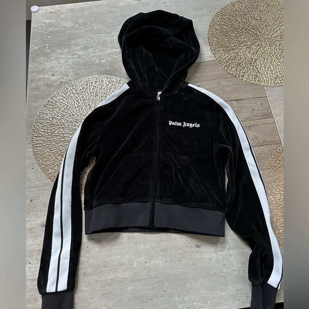 Women’s cropped palm angels tracksuit top